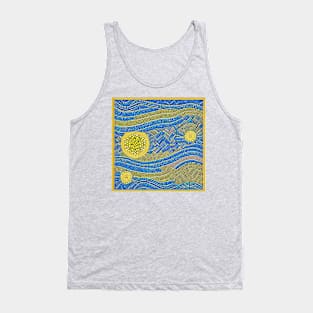 Golden Mosaic III Tank Top